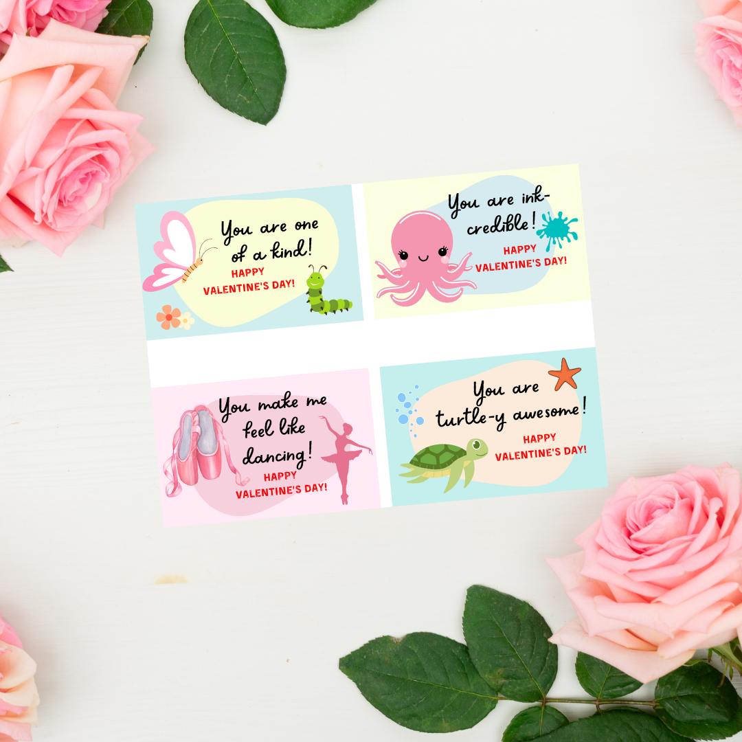 Valentine’s Cards for girls